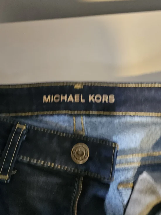 Michael Kors Dark Indigo Skinny Jeans - Picture 4 of 5